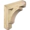 Ekena Millwork Imperial Craftsman Rough Sawn Bracket, Douglas Fir, 4"W x 18"D x 18"H BKT04X18X18IMP04RDF - alternate 1